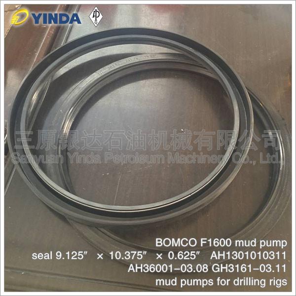 BOMCO F1600 Mud Pump Mechanical Pump Seal , Mechanical Seal Parts 9.125″× 10.375