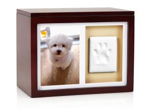 China Non Toxic Wood Photo Frames Memorial Pet Paw Print Customized And Uncrackable factory