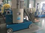 self-propelled electric cherry picker boom lift manlift articulated aerial work