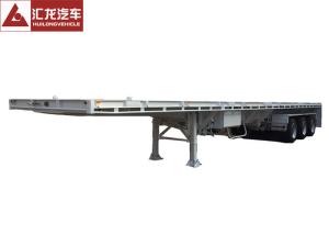 China Extendable Heavy Duty Trailer Automatic Steering Good Trafficability Pneumatic Brake factory