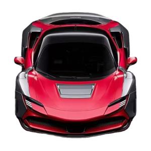 China SF90 Ferrari Carbon Body Kit 2021 Widebody Kits ZE Style Wheel Arch factory