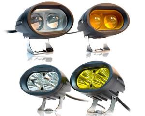 China Fantastic minic 20w led work light, spot beam, available with optional coloured lens factory