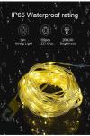 7 Colours RGB Wire String Light Intelligent Camping Rope Lights 200LM