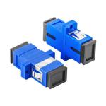 SC DX Apc Upc Sm Mm Om Fiber Optic Duplex Adapter For Fast Connector