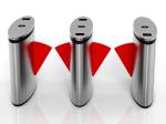 RFID Access Control Disabled Flap Barrier Turnstile