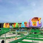 360 Degree Amusement Park Roller Coaster , Dinosaur Roller Coaster