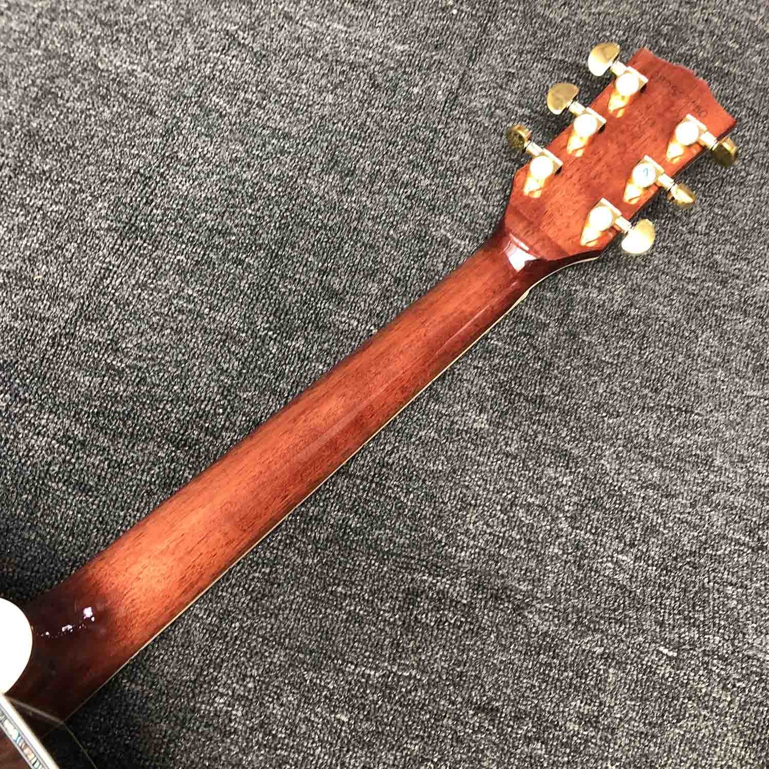 Custom Dove Style 6 Strings 41 inch Solid Rosewood Back Side Spruce Top OEM Acoustic Guitar in Natural Color