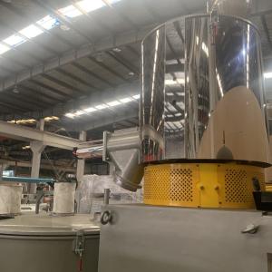 China 6mm WT Stainless Plastic Mixer Machine With Natural Exhaust Vacuum System factory