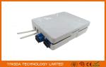 2 Ports SC Adaptor Fiber Optic Termination Box, 2 Fibers FTTH Termination Box