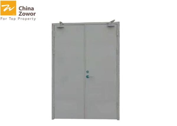 Powder Coated Custamizable Fire Rated Steel Doors/ Fire Safety Door Right/ Left