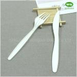 100% Compostable 7inch CPLA Cutlery Sets Heavyweight Disposable Biodegradable