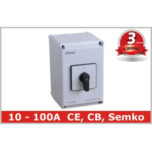 Manual Explosion Proof 2 Pole Selector Switch with PC Enclosured