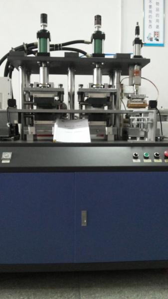 Plastic PVC Card Embossing And Tipping Machine With Touch Screen Over 6000 Cards