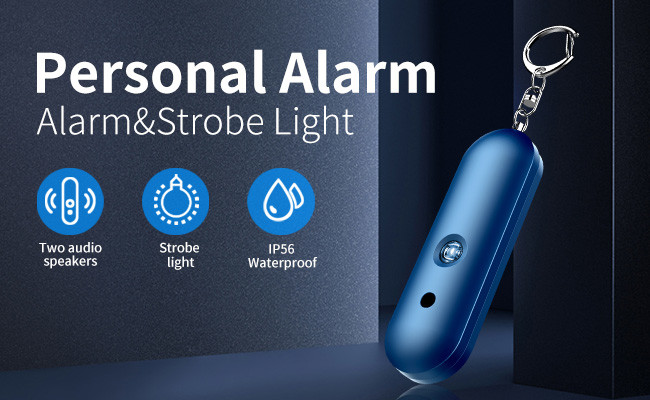 130 Db Loud Emergency Alarm Ip56 Waterproof Security Personal Protection Devices For Women Girls Kids
