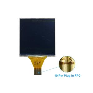 China 1.28 Inch AMOLED Display Module, 176X176 Resolution, 10pins SPI Color Oled Display factory
