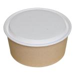 Disposable Paper Bowl Paper Lid With Lid Recyclable for Hot Food