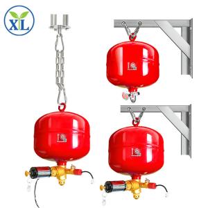 China 4L Constant Temperature FM200 Gas Hanging Fire Suppression System Suspended factory