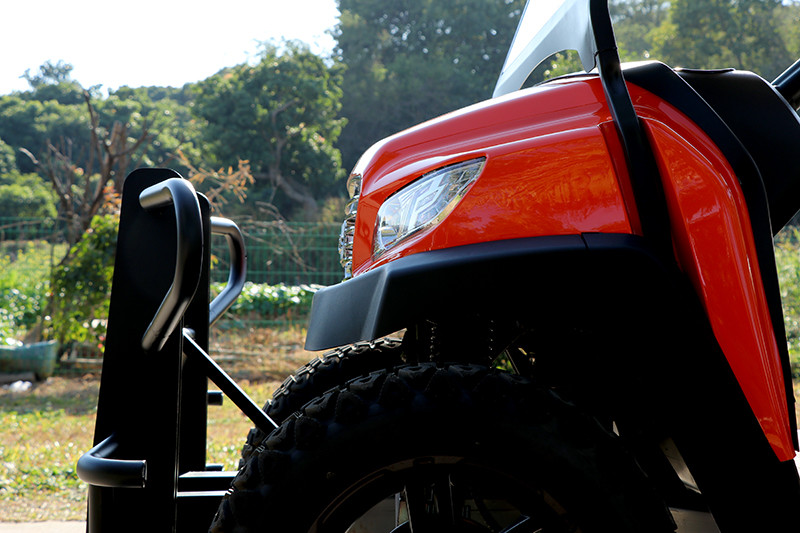 48V Electric Golf Buggy with Red/Blue Strobe Light With Trojan Battery