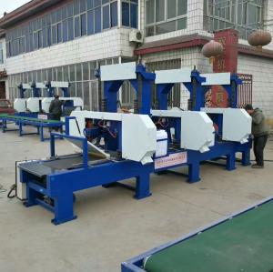 China Multi Heads Bandsaw, Wood Cutting Horizontal Resaw Machine, Log Sawmill factory