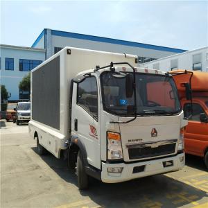 China 4X2 HOWO TRUCK MOBILE ADVERTISING LED DISPLAY BILLBOARD TRUCK factory