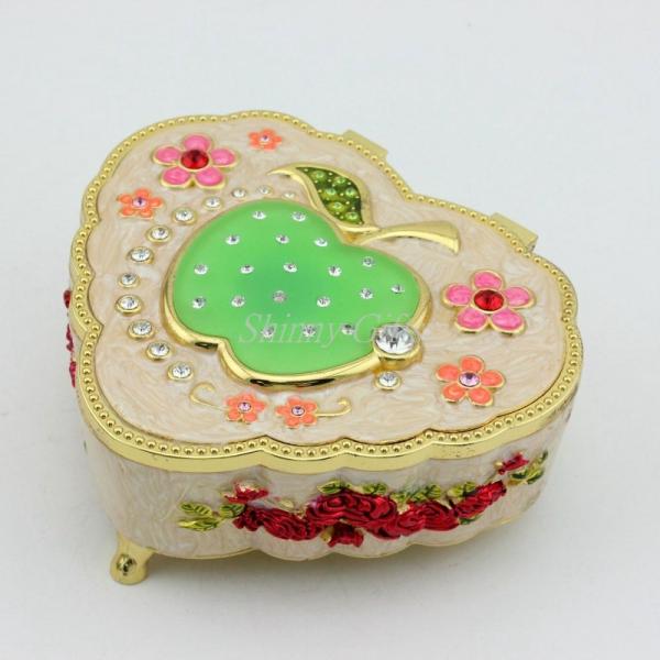 Lovely Custom Metal Music Dance Jewelry Storage Box