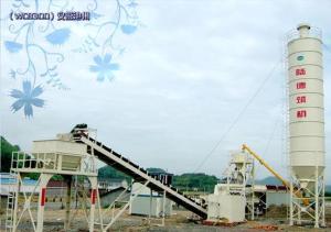 China 85kW Soil Cement Mixing Plant , 300t/H Concrete Mixing Station factory