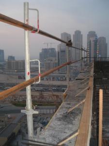 China Adjustable Guardrail, tubular handrail, slab formwork protection factory
