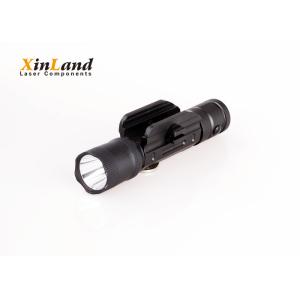 26*38*143 300m Adjustable Tactical Rail Mount Flashlight For Led Gun Hunting