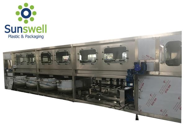 5Gallon Barrel Water Filling Machines Monoblock Washing Capping Water Bottling