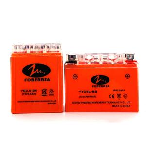 China 8.6kg 12V 4ah Motorcycle Battery factory