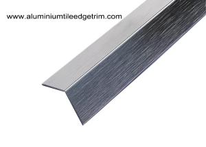 China V30 Brushed Silver Decorative Aluminum Splint For Corner Protector factory