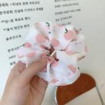 Cloth Stretchy Hair Ties Bobbles Rope Large Intestine Girl Horsetail Head