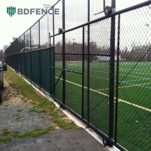 Construction Site Chain Link Fence Debris Containment