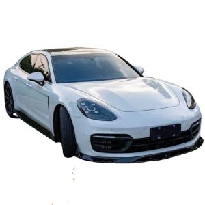 China For Porsche Panamera Carbon Fiber Body Kit Panamera Carbon Fiber Front Lip Diffuser Spoiler Side Skirt factory