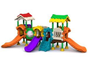 China 1-2 Age Kids Plastic Playground Equipment Smooth Surface Environmental Protection factory