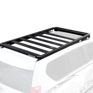 China SUS304 Backbone Mounting Universal Car Roof Carrier for Toyota LC300 Top Roof Platform factory
