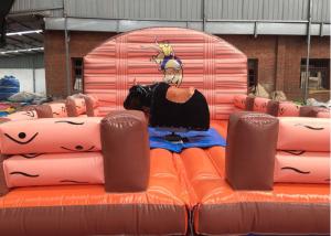 China Attractive Giant Inflatable Outdoor Games Inflatable Mechanical Bull factory