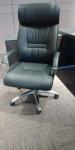 Black 960-1040mm Height Adjustable Office Chair Executive Use
