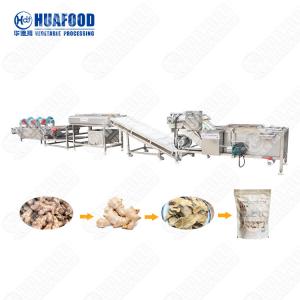 China Long Service Life Vegetable And Fruit Processing Line Commercial Vegetable Fruit Cleaning Machine on sale