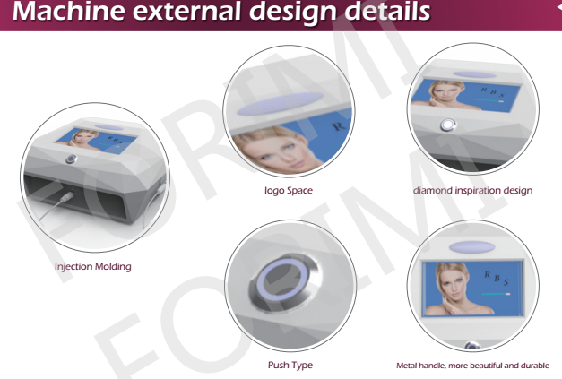 RBS 30MHz high frequency machine / varicose veins laser treatment for spider vein removal