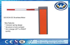 China DC24V Car Park Safety Barriers 2 Spring For 6m Arm Direction Change Easy factory