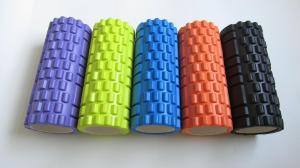 China 13''EVA foam grid massage rumble roller factory