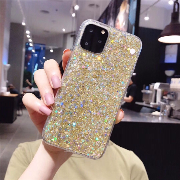 Luxury Glitter Mobile Cover , Scratch Proof Bling Phone Cases For Girls Women