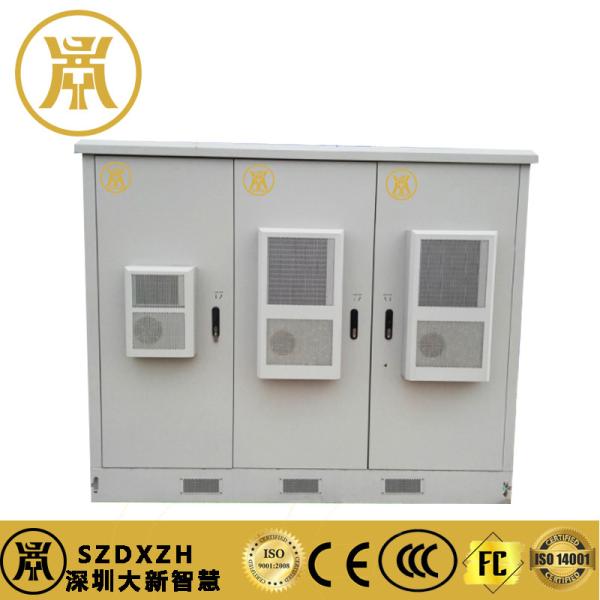 IP55-Rated Three-Compartment Outdoor Cabinet for Energy Storage & Remote