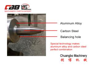 China 100mm 2g Aluminum Guide Tube Roller With Groove factory
