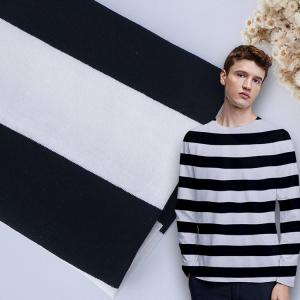 China Soft And Breathable And Durable Breathable Striped Cotton Fabric For Long-Sleeved Shirt factory