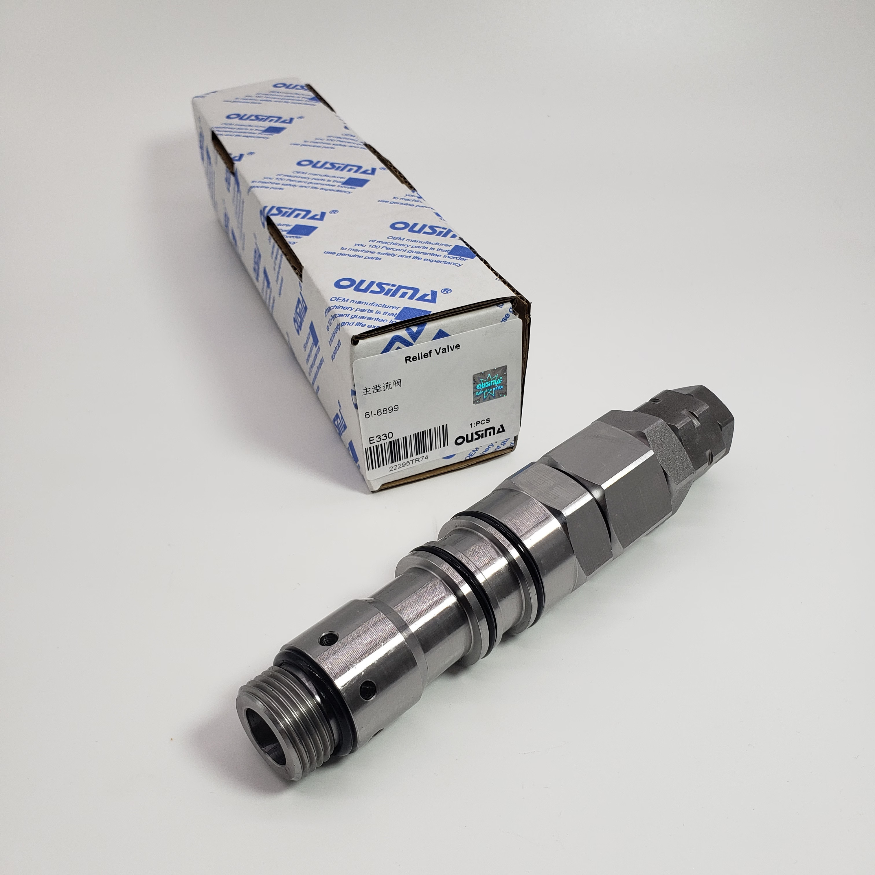 6I-6899 6I6899 Relief Valve For CAT 320 322 325 330 330 FM L 330 L
