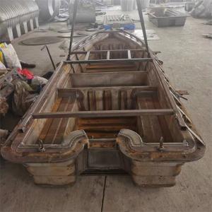 China Cast Iron HDPE Rotomolded Fishing Boat 50000 Shots CAD Design factory
