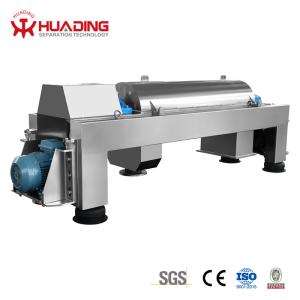 China Horizontal Decanter Centrifuge Separators 90KW Vegetable Oil Refining Machine factory