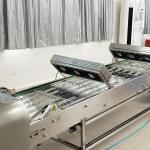 Stainless Steel Food Conveyor Belt Adjustable speed Cooling Conveyor With One
